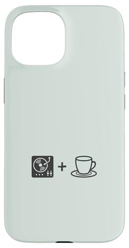 Musik-Vinyl-Schallplatte und Kaffee | Coffee Lover Barista Hülle für iPhone 15 von Funny Coffee Lovers