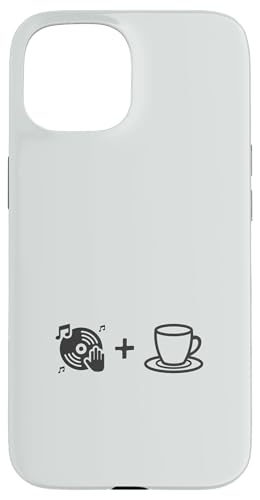 Musik-Vinyl-Schallplatte und Kaffee | Coffee Lover Barista Hülle für iPhone 15 Musik-Vinyl-Schallplatte und Kaffee | Coffee Lover Barista Hülle für iPhone 15 von Funny Coffee Lovers