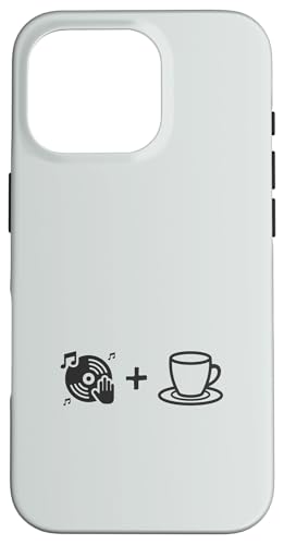 Musik-Vinyl-Schallplatte und Kaffee | Coffee Lover Barista Hülle für iPhone 16 Pro Musik-Vinyl-Schallplatte und Kaffee | Coffee Lover Barista Hülle für iPhone 16 Pro von Funny Coffee Lovers