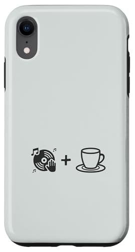 Musik-Vinyl-Schallplatte und Kaffee | Coffee Lover Barista Hülle für iPhone XR Musik-Vinyl-Schallplatte und Kaffee | Coffee Lover Barista Hülle für iPhone XR von Funny Coffee Lovers