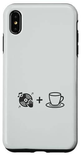 Musik-Vinyl-Schallplatte und Kaffee | Coffee Lover Barista Hülle für iPhone XS Max Musik-Vinyl-Schallplatte und Kaffee | Coffee Lover Barista Hülle für iPhone XS Max von Funny Coffee Lovers