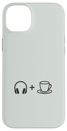 Musik und Kaffee | Coffee Lover Barista Hülle für iPhone 14 Plus von Funny Coffee Lovers