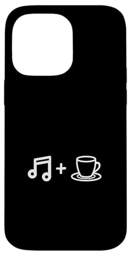 Musik und Kaffee | Coffee Lover Barista Hülle für iPhone 14 Pro Max von Funny Coffee Lovers