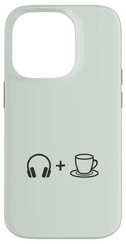 Musik und Kaffee | Coffee Lover Barista Hülle für iPhone 14 Pro von Funny Coffee Lovers