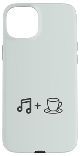 Musik und Kaffee | Coffee Lover Barista Hülle für iPhone 15 Plus von Funny Coffee Lovers