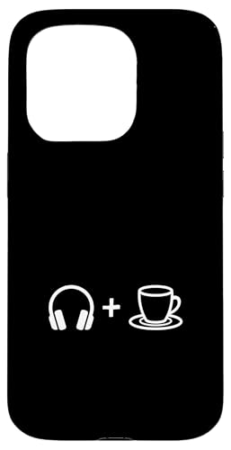 Musik und Kaffee | Coffee Lover Barista Hülle für iPhone 15 Pro von Funny Coffee Lovers