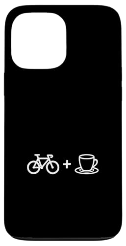 Radfahren und Kaffee | Coffee Lover Barista Hülle für iPhone 13 Pro Max von Funny Coffee Lovers