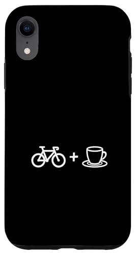 Radfahren und Kaffee | Coffee Lover Barista Hülle für iPhone XR von Funny Coffee Lovers