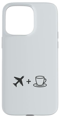 Reiseflugzeug und Kaffee | Coffee Lover Barista Hülle für iPhone 15 Pro Max Reiseflugzeug und Kaffee | Coffee Lover Barista Hülle für iPhone 15 Pro Max von Funny Coffee Lovers