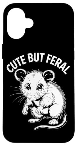 Niedliches, aber wildes Opossum Hülle für iPhone 16 Plus von Funny Cute But Feral Gifts for Women and Men