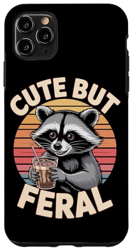 Süßer aber wilder Waschbär Hülle für iPhone 11 Pro Max Süßer aber wilder Waschbär Hülle für iPhone 11 Pro Max von Funny Cute But Feral Gifts for Women and Men