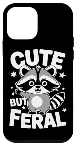 Süßer aber wilder Waschbär Hülle für iPhone 12 mini von Funny Cute But Feral Gifts for Women and Men