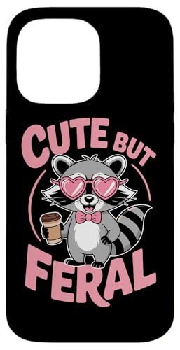 Süßer aber wilder Waschbär Hülle für iPhone 14 Pro Max Süßer aber wilder Waschbär Hülle für iPhone 14 Pro Max von Funny Cute But Feral Gifts for Women and Men