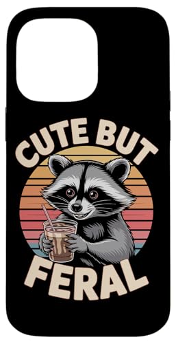 Süßer aber wilder Waschbär Hülle für iPhone 14 Pro Max Süßer aber wilder Waschbär Hülle für iPhone 14 Pro Max von Funny Cute But Feral Gifts for Women and Men