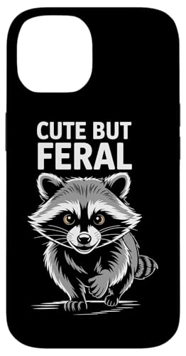 Süßer aber wilder Waschbär Hülle für iPhone 14 von Funny Cute But Feral Gifts for Women and Men