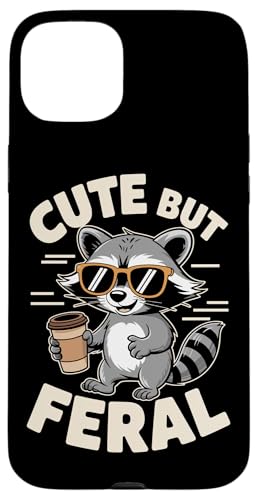 Süßer aber wilder Waschbär Hülle für iPhone 15 Plus Süßer aber wilder Waschbär Hülle für iPhone 15 Plus von Funny Cute But Feral Gifts for Women and Men