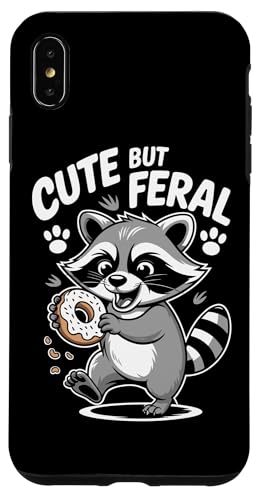 Süßer aber wilder Waschbär Hülle für iPhone XS Max Süßer aber wilder Waschbär Hülle für iPhone XS Max von Funny Cute But Feral Gifts for Women and Men