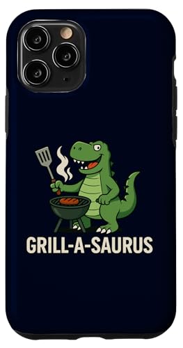 Grill A Saurus Lustiger BBQ Grill Dinosaurier Wortspiel für Männer Papa Hülle für iPhone 11 Pro Grill A Saurus Lustiger BBQ Grill Dinosaurier Wortspiel für Männer Papa Hülle für iPhone 11 Pro von Funny Dad Grandpa BBQ Gift Grilling BBQ T-Rex Tee