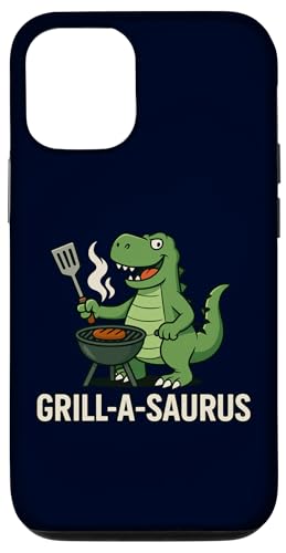 Grill A Saurus Lustiger BBQ Grill Dinosaurier Wortspiel für Männer Papa Hülle für iPhone 12/12 Pro Grill A Saurus Lustiger BBQ Grill Dinosaurier Wortspiel für Männer Papa Hülle für iPhone 12/12 Pro von Funny Dad Grandpa BBQ Gift Grilling BBQ T-Rex Tee