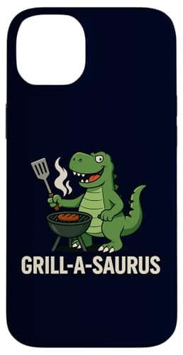 Grill A Saurus Lustiger BBQ Grill Dinosaurier Wortspiel für Männer Papa Hülle für iPhone 14 Plus Grill A Saurus Lustiger BBQ Grill Dinosaurier Wortspiel für Männer Papa Hülle für iPhone 14 Plus von Funny Dad Grandpa BBQ Gift Grilling BBQ T-Rex Tee