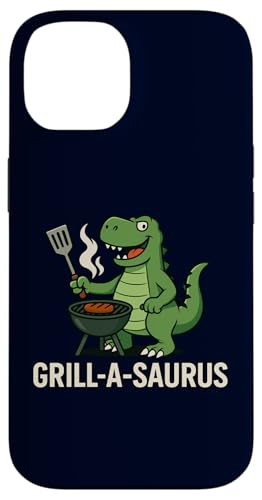 Grill A Saurus Lustiger BBQ Grill Dinosaurier Wortspiel für Männer Papa Hülle für iPhone 14 Grill A Saurus Lustiger BBQ Grill Dinosaurier Wortspiel für Männer Papa Hülle für iPhone 14 von Funny Dad Grandpa BBQ Gift Grilling BBQ T-Rex Tee