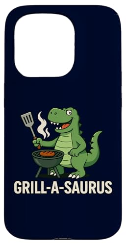 Grill A Saurus Lustiger BBQ Grill Dinosaurier Wortspiel für Männer Papa Hülle für iPhone 15 Pro Grill A Saurus Lustiger BBQ Grill Dinosaurier Wortspiel für Männer Papa Hülle für iPhone 15 Pro von Funny Dad Grandpa BBQ Gift Grilling BBQ T-Rex Tee