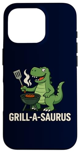 Grill A Saurus Lustiger BBQ Grill Dinosaurier Wortspiel für Männer Papa Hülle für iPhone 16 Pro Grill A Saurus Lustiger BBQ Grill Dinosaurier Wortspiel für Männer Papa Hülle für iPhone 16 Pro von Funny Dad Grandpa BBQ Gift Grilling BBQ T-Rex Tee