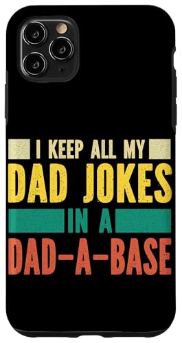 I Keep All My Witze In A Dad A Base Vatertag Retro Daddy Hülle für iPhone 11 Pro Max I Keep All My Witze In A Dad A Base Vatertag Retro Daddy Hülle für iPhone 11 Pro Max von Funny Dad Jokes Sarcastic Fatherhood Daddy Men Dad