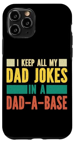 I Keep All My Witze In A Dad A Base Vatertag Retro Daddy Hülle für iPhone 11 Pro I Keep All My Witze In A Dad A Base Vatertag Retro Daddy Hülle für iPhone 11 Pro von Funny Dad Jokes Sarcastic Fatherhood Daddy Men Dad
