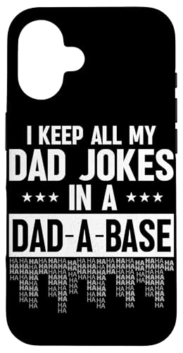 I Keep All My Witze In A Dad A Base Vatertag Retro Daddy Hülle für iPhone 16 I Keep All My Witze In A Dad A Base Vatertag Retro Daddy Hülle für iPhone 16 von Funny Dad Jokes Sarcastic Fatherhood Daddy Men Dad