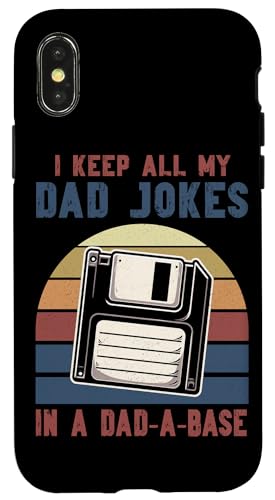 I Keep All My Witze In A Dad A Base Vatertag Retro Daddy Hülle für iPhone X/XS I Keep All My Witze In A Dad A Base Vatertag Retro Daddy Hülle für iPhone X/XS von Funny Dad Jokes Sarcastic Fatherhood Daddy Men Dad