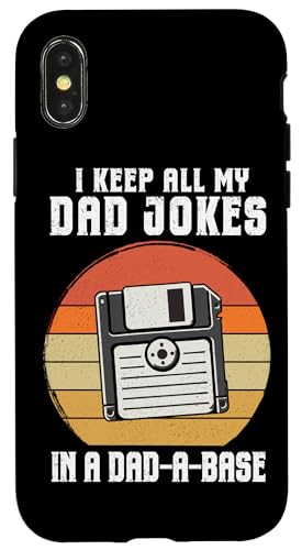 I Keep All My Witze In A Dad A Base Vatertag Retro Daddy Hülle für iPhone X/XS I Keep All My Witze In A Dad A Base Vatertag Retro Daddy Hülle für iPhone X/XS von Funny Dad Jokes Sarcastic Fatherhood Daddy Men Dad