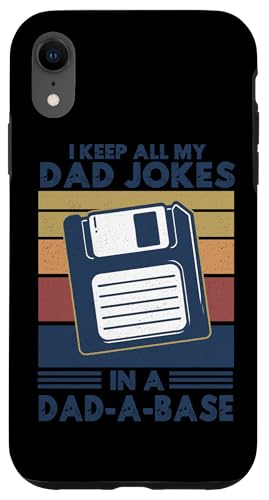 I Keep All My Witze In A Dad A Base Vatertag Retro Daddy Hülle für iPhone XR I Keep All My Witze In A Dad A Base Vatertag Retro Daddy Hülle für iPhone XR von Funny Dad Jokes Sarcastic Fatherhood Daddy Men Dad