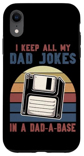 I Keep All My Witze In A Dad A Base Vatertag Retro Daddy Hülle für iPhone XR I Keep All My Witze In A Dad A Base Vatertag Retro Daddy Hülle für iPhone XR von Funny Dad Jokes Sarcastic Fatherhood Daddy Men Dad