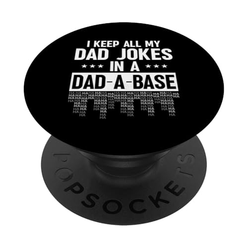 I Keep All My Witze In A Dad A Base Vatertag Retro Daddy PopSockets Klebender PopGrip I Keep All My Witze In A Dad A Base Vatertag Retro Daddy PopSockets Klebender PopGrip von Funny Dad Jokes Sarcastic Fatherhood Daddy Men Dad