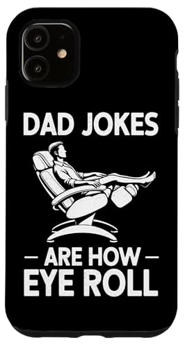 Papa Witze Are How Eye Roll Lustiger Vatertags-Retro-Daddy Hülle für iPhone 11 Papa Witze Are How Eye Roll Lustiger Vatertags-Retro-Daddy Hülle für iPhone 11 von Funny Dad Jokes Sarcastic Fatherhood Daddy Men Dad