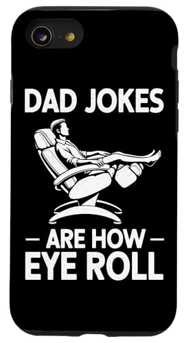 Papa Witze Are How Eye Roll Lustiger Vatertags-Retro-Daddy Hülle für iPhone SE (2020) / 7 / 8 von Funny Dad Jokes Sarcastic Fatherhood Daddy Men Dad