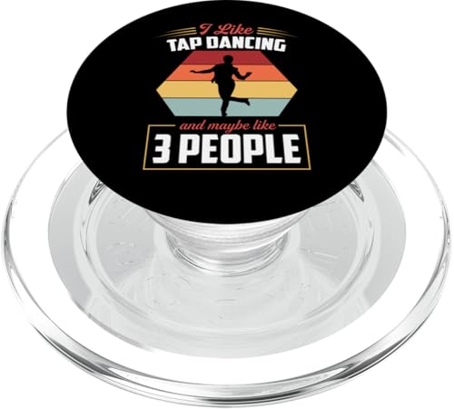 Ich mag Stepptanz und vielleicht mag ich Stepptanz mit 3 Leuten PopSockets PopGrip für MagSafe Ich mag Stepptanz und vielleicht mag ich Stepptanz mit 3 Leuten PopSockets PopGrip für MagSafe von Funny Dance Teacher Appreciation Party Supplies
