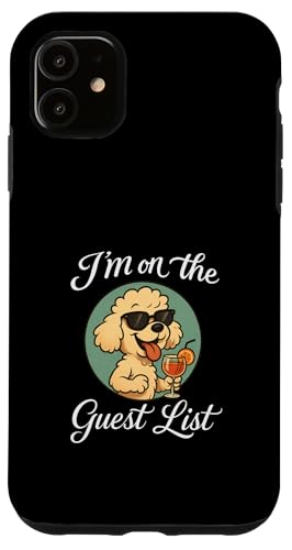 Bichon Frisé Gästeliste Lustige Hundeparty Hülle für iPhone 11 Bichon Frisé Gästeliste Lustige Hundeparty Hülle für iPhone 11 von Funny Dogs Pop Art Store