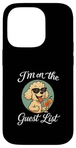 Bichon Frisé Gästeliste Lustige Hundeparty Hülle für iPhone 14 Pro Bichon Frisé Gästeliste Lustige Hundeparty Hülle für iPhone 14 Pro von Funny Dogs Pop Art Store