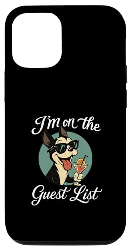 Boston Terrier Gästeliste Lustige Hundeparty Hülle für iPhone 12/12 Pro Boston Terrier Gästeliste Lustige Hundeparty Hülle für iPhone 12/12 Pro von Funny Dogs Pop Art Store