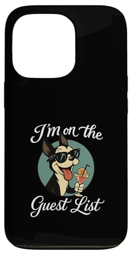 Boston Terrier Gästeliste Lustige Hundeparty Hülle für iPhone 13 Pro Boston Terrier Gästeliste Lustige Hundeparty Hülle für iPhone 13 Pro von Funny Dogs Pop Art Store