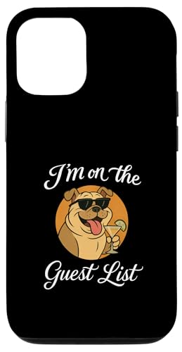 Bulldogge Gästeliste Lustige Hundeparty Hülle für iPhone 12/12 Pro Bulldogge Gästeliste Lustige Hundeparty Hülle für iPhone 12/12 Pro von Funny Dogs Pop Art Store