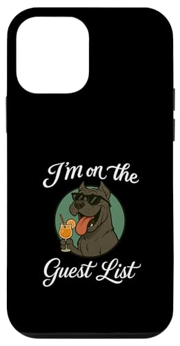 Cane Corso Gästeliste Lustige Hundeparty Hülle für iPhone 12 mini Cane Corso Gästeliste Lustige Hundeparty Hülle für iPhone 12 mini von Funny Dogs Pop Art Store
