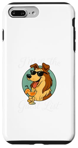 Collie Gästeliste Lustige Hundeparty Hülle für iPhone 7 Plus/8 Plus Collie Gästeliste Lustige Hundeparty Hülle für iPhone 7 Plus/8 Plus von Funny Dogs Pop Art Store