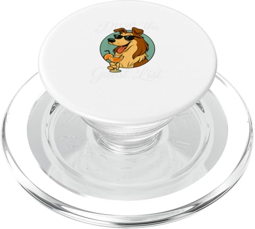 Collie Gästeliste Lustige Hundeparty PopSockets PopGrip für MagSafe Collie Gästeliste Lustige Hundeparty PopSockets PopGrip für MagSafe von Funny Dogs Pop Art Store