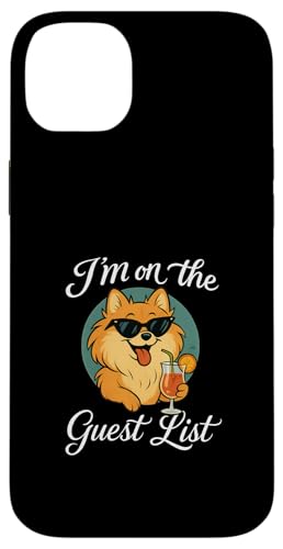 Pommersche Gästeliste Lustige Hundeparty Hülle für iPhone 14 Plus Pommersche Gästeliste Lustige Hundeparty Hülle für iPhone 14 Plus von Funny Dogs Pop Art Store