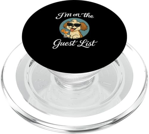 Shih Tzu Gästeliste Lustige Hundeparty PopSockets PopGrip für MagSafe Shih Tzu Gästeliste Lustige Hundeparty PopSockets PopGrip für MagSafe von Funny Dogs Pop Art Store