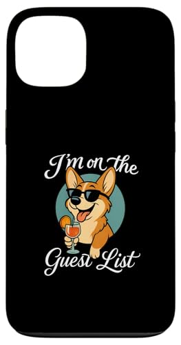 Welsh Corgi Gästeliste Lustige Hundeparty Hülle für iPhone 13 Welsh Corgi Gästeliste Lustige Hundeparty Hülle für iPhone 13 von Funny Dogs Pop Art Store