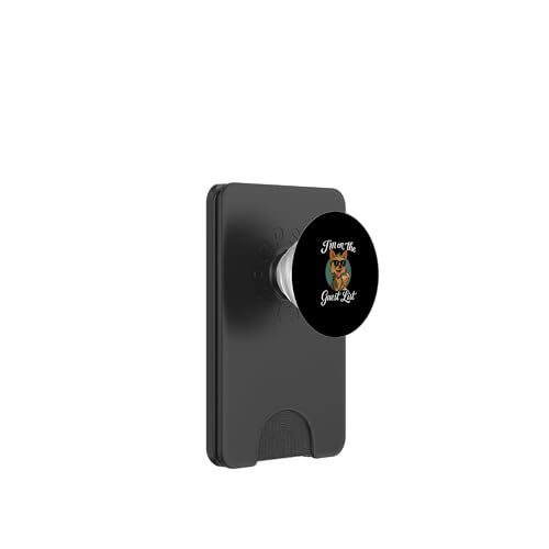Yorkshire Terrier Gästeliste Lustige Hundeparty PopSockets PopWallet für MagSafe Yorkshire Terrier Gästeliste Lustige Hundeparty PopSockets PopWallet für MagSafe von Funny Dogs Pop Art Store